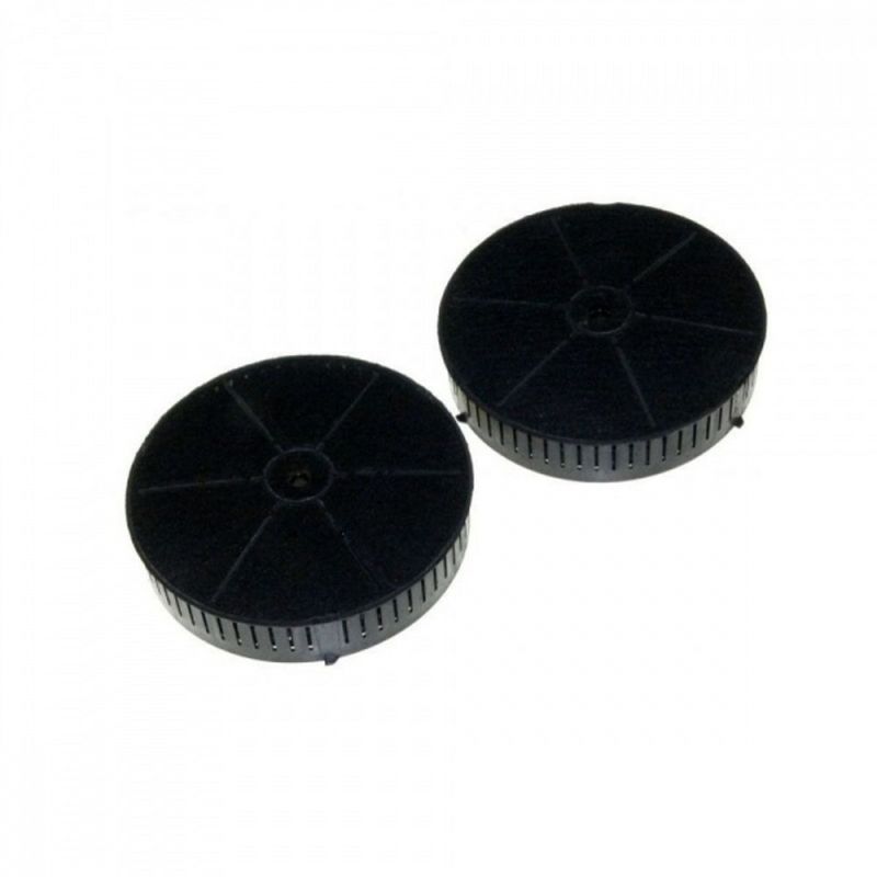 170x40 mm Sirkelformet kullfilter