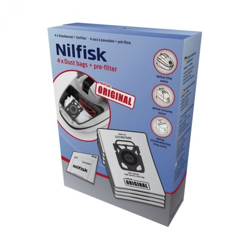ELITE Nilfisk støvsugerposer