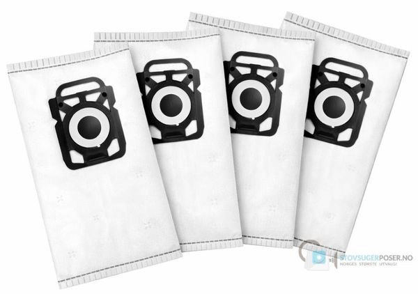 Hovedbilde GM CA01, GM CA02, GM CA03, GM CA04 Nilfisk støvsugerposer